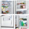 Nevera Challenger 290 litros, detalle de compartimentos de la puerta con alimentos y bebidas