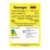 Etiqueta de eficiencia energética de la Nevera Challenger CR-317, clase de ahorro energético A