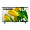Televisor Challenger 32 pulgadas HD, vista frontal