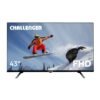 Televisor Challenger 43 pulgadas Full HD, vista frontal