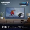 Televisor Challenger 43 pulgadas Full HD Google TV en sala, incluye control por voz Hey Google