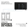 Soporte de pared gratis incluido con el Televisor Challenger 55 pulgadas, instalación fácil