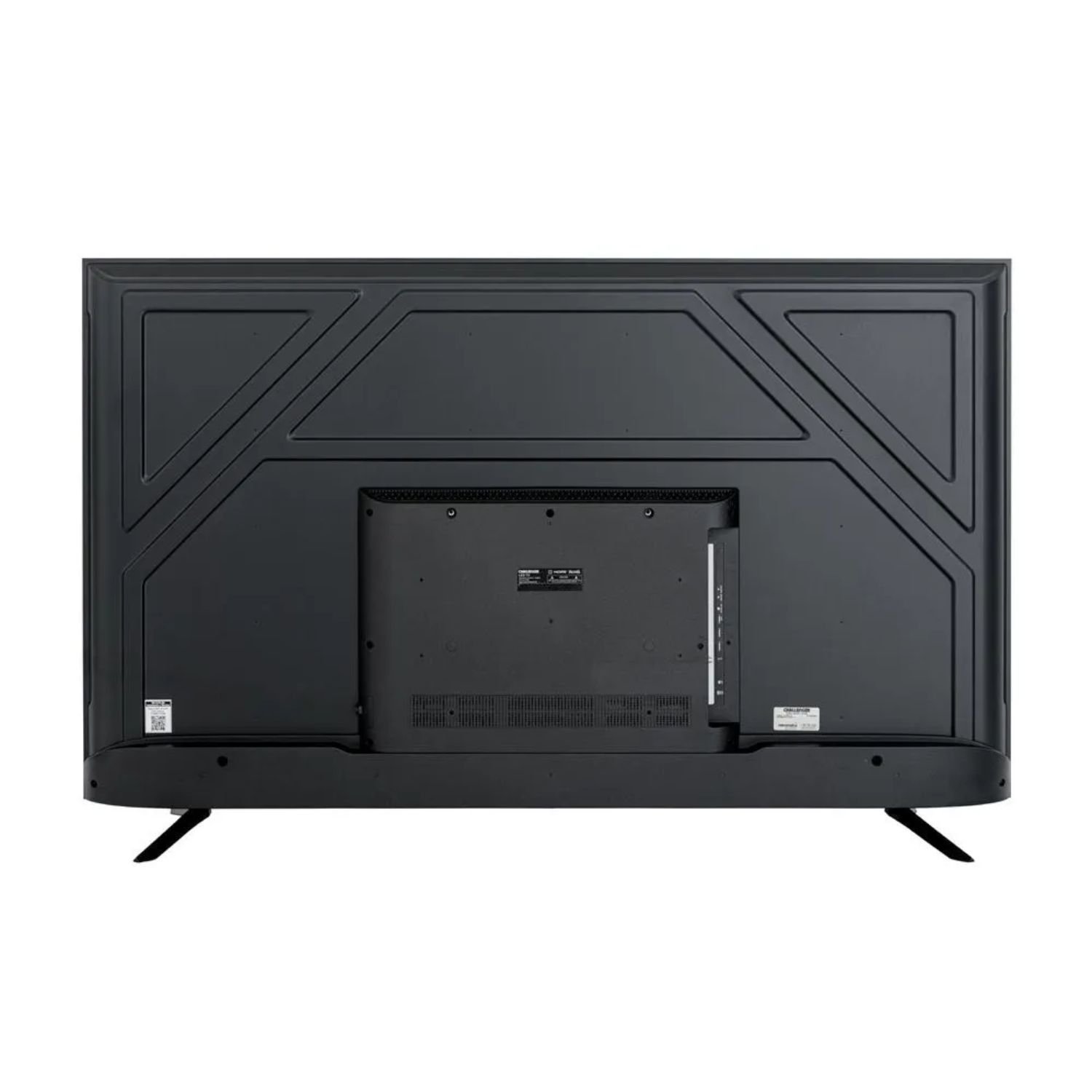 Televisor Challenger 65 pulgadas QLED 4K HDR, vista trasera