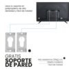 Soporte de pared gratis incluido con el Televisor Challenger 65 pulgadas, instalación fácil