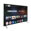 Interfaz Google TV del Televisor Challenger 75 pulgadas, con acceso a apps como Netflix y YouTube