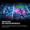 Televisor Challenger 75 pulgadas con tasa de refresco 120Hz DLG, ideal para deportes y videojuegos