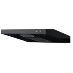 Campana horizontal Challenger CX4310 de 60cm en acabado negro