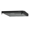 Campana horizontal Challenger CX4572 de 76cm en acabado negro