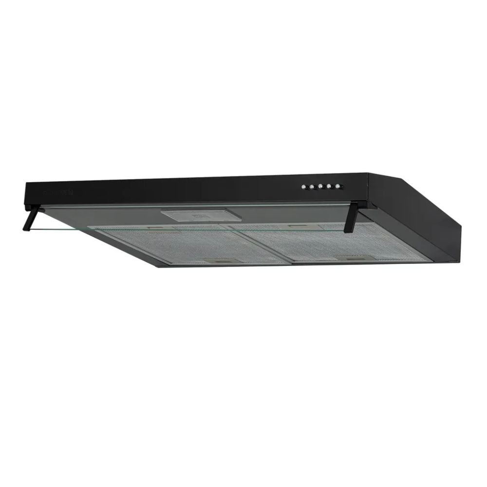 Campana horizontal Challenger CX4572 de 76cm en acabado negro