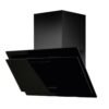 Campana tipo península Challenger CX4984 de 90cm en vidrio templado negro