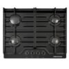 Estufa de empotrar Challenger SQ6765 de 4 puestos en vidrio templado negro