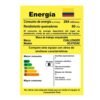 Etiqueta de consumo de energía y clasificación B de la estufa Challenger SQ6765