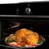 Pollo asado dentro del horno a gas Challenger HG2540