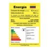 Etiqueta de consumo de energía del horno Challenger HG2560, 6,3 kWh/mes