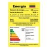 Etiqueta de consumo de energía del horno Challenger HG9763, 6,6 kWh/mes
