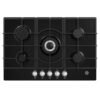 Cubierta a gas GE CGG7715V2 de 77cm en vidrio negro