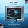 Sistema de seguridad Total Protect de la cocina Mabe EMC5150SNX1