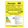 Etiqueta de consumo de energía y clasificación B de la cocina Mabe EMC5150SNX1