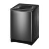Lavadora Mabe LMA6120WDGAB0 gris de 16 kg vista lateral en ángulo