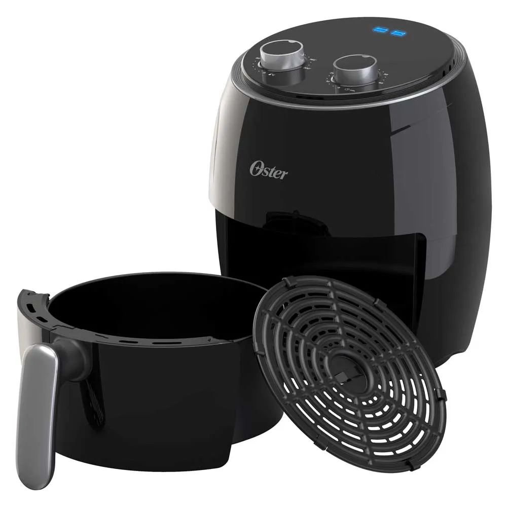 Freidora de aire Oster CKSTAF38MNS con canasta