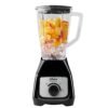 Licuadora Oster BLSTKAP-BRD negra con vaso de plástico de 1,25 litros lleno de frutas