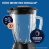 Vaso de vidrio refractario Boroclass de 1,5 litros de la licuadora Oster BLSTPEG-BPB