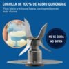 Cuchilla de acero quirúrgico de la licuadora Oster que pica hielo y no se oxida