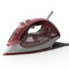 Plancha de vapor Oster serie 5000 rosa mate GCSTBS5053 vista lateral