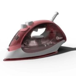 Plancha de vapor Oster serie 5000 rosa mate GCSTBS5053 vista lateral