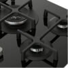 Parrillas de hierro fundido de la cubierta a gas Whirlpool GOA7523NB