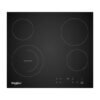 Parrilla eléctrica Whirlpool WEC5240B de 24 pulgadas en vitrocerámica negra