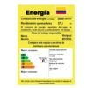 Etiqueta de consumo de energía y clasificación C de la cubierta Whirlpool WP3550S