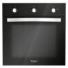 Horno a gas empotrable Whirlpool WOA105F en acabado negro