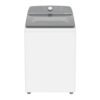 Lavadora Whirlpool 22 kg carga superior blanca vista frontal