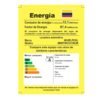 Etiqueta de eficiencia energética clase A de lavadora Whirlpool 8MWTWCO31WJM