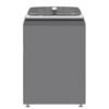 Lavadora Whirlpool 25 kg carga superior gris vista frontal