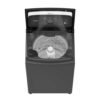 Lavadora Whirlpool WW17WTAHLA con tapa abierta y ropa en la canasta