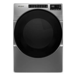 Secadora a gas Whirlpool 23 kg carga frontal gris vista frontal
