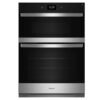 Torre de hornos empotrable Whirlpool WOEC7027PZ con microondas y horno de convección