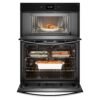 Interior del microondas de la torre de hornos Whirlpool WOEC7030PZ