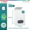 Medidas y peso del calentador Bosch Therm 1200 5,5 litros: 45 cm y 6,2 kg