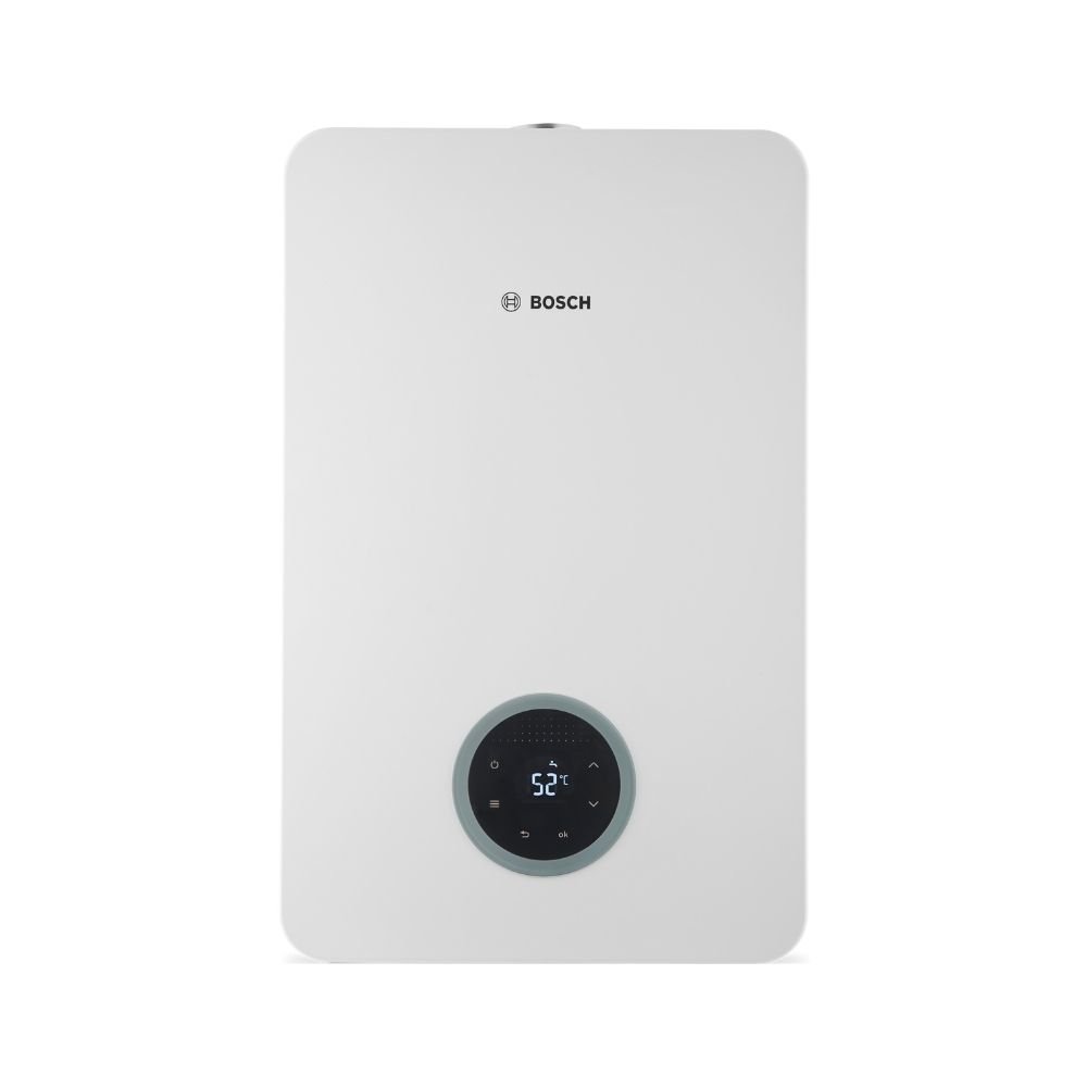 Calentador de paso a gas natural Bosch Balanz Vento Therm 5600 F 21 litros vista frontal
