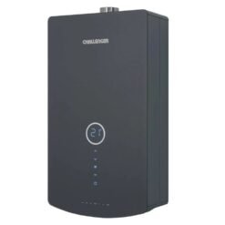 Calentador Challenger WHD-7125 12 L con panel touch digital vista en perspectiva