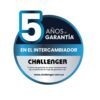 Calentador Challenger con 5 años de garantía en el intercambiador