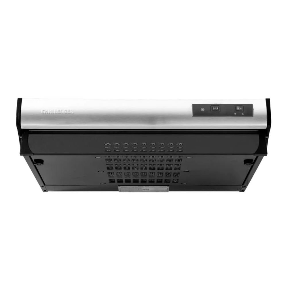 Campana recirculadora Challenger 60 cm inox CX4200 vista frontal