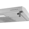 Visera de vidrio y filtro de la campana Challenger CX4300 inox en detalle