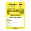Etiqueta de energía del congelador horizontal Challenger CH-363 de uso comercial