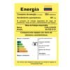 Etiqueta RETIQ de eficiencia energética de la estufa empotrable Challenger SA6160