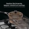 Parrillas de hierro fundido de la estufa Challenger SA6170 para deslizar ollas con facilidad