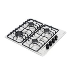Estufa de empotrar Challenger SP6040 59 cm 4 puestos inox vista en ángulo